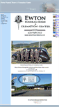 Mobile Screenshot of ewtonfuneralhome.com